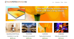 Desktop Screenshot of onlinefotoservice.nu